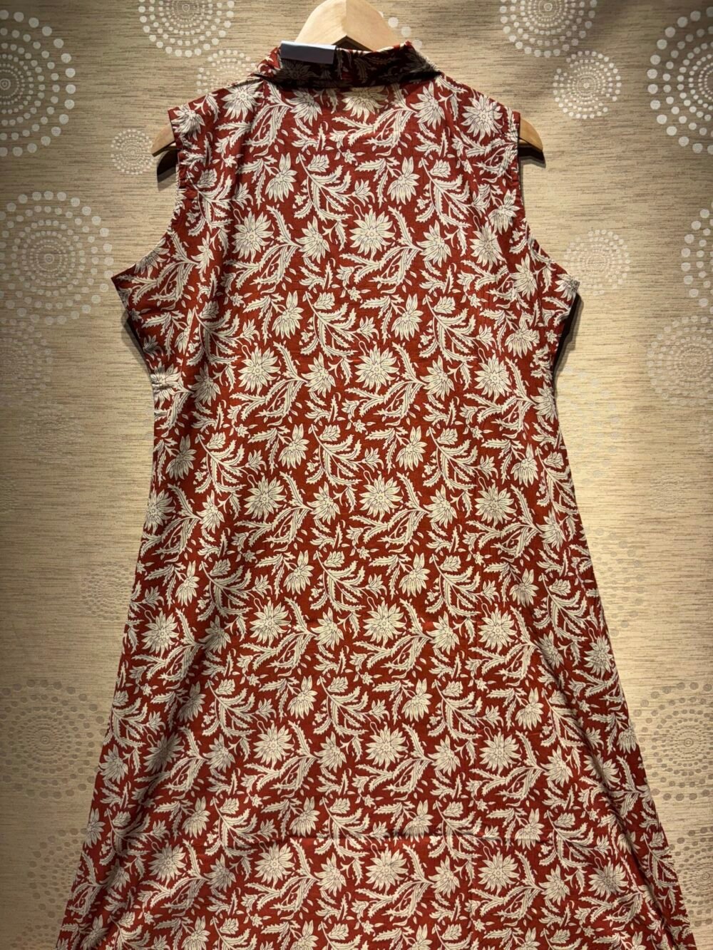Handblock Cotton Kurti - Image 4