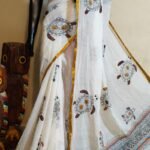 Handloom Cotton kantha Saree
