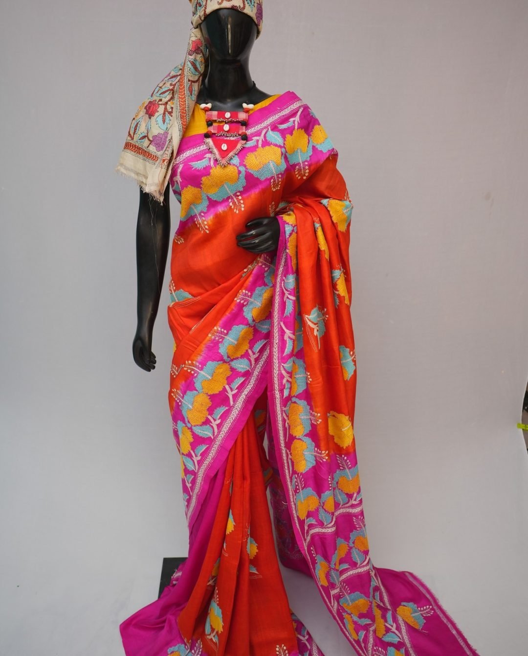 Batik Print Sarees – Art on Fabric
